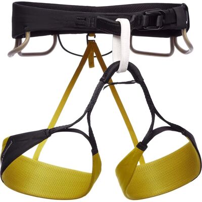 Black Diamond Men’s Zone Harness - Gul/Sort - S Klatregurt Black Diamond Men’s Zone Harness - Gul/Sort - S Klatregurt