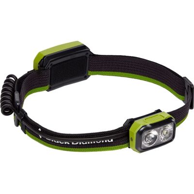 Lampe frontale Black Diamond Onsight 375 Honnold Edition - Vert / Noir - Lampe de randonnée Lampe frontale Black Diamond Onsight 375 Honnold Edition - Vert / Noir - Lampe de randonnée