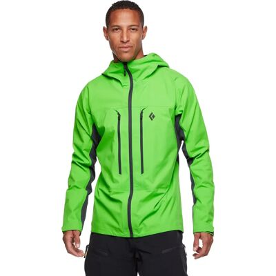 Black Diamond Dawn Patrol Shell Hybride - Vert Vif - Veste - Publicité Black Diamond Dawn Patrol Shell Hybride - Vert Vif - Veste - Publicité