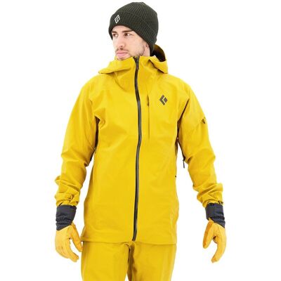 Black Diamond Recon Stretch Ski Shell - Gelb - Wasserdicht, Atmungsaktiv, Herren Black Diamond Recon Stretch Ski Shell - Gelb - Wasserdicht, Atmungsaktiv, Herren