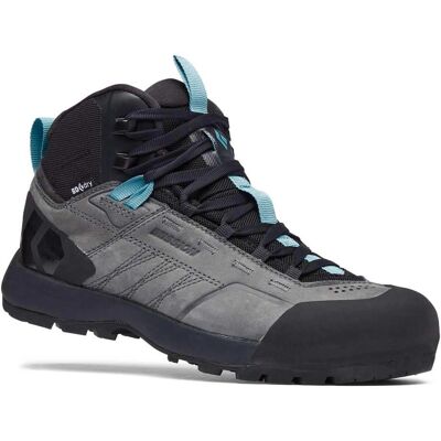 Black Diamond - Mission Leather Mid WP - Zapatos de aproximación para mujer - Gris Black Diamond - Mission Leather Mid WP - Zapatos de aproximación para mujer - Gris