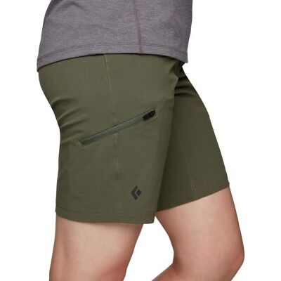Shorts pour femmes Black Diamond olive - Vêtements d'extérieur - Publicité Shorts pour femmes Black Diamond olive - Vêtements d'extérieur - Publicité