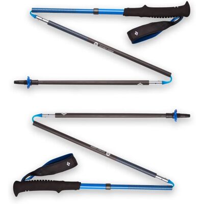 Bâtons de randonnée Black Diamond Distance Carbon Z - 130cm Ultra Blue - Publicité Bâtons de randonnée Black Diamond Distance Carbon Z - 130cm Ultra Blue - Publicité