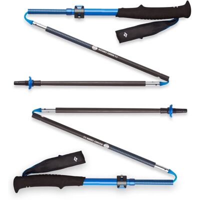 Bâtons de Randonnée Black Diamond Distance Carbon FLZ - Bleu Ultra - 110cm - Publicité Bâtons de Randonnée Black Diamond Distance Carbon FLZ - Bleu Ultra - 110cm - Publicité