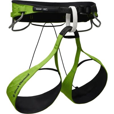 Black Diamond Recco Vision Airnet Harness - Grønn - L - Klatrehanske Black Diamond Recco Vision Airnet Harness - Grønn - L - Klatrehanske