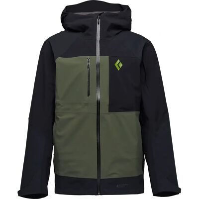 Shell Recon Pro Stretch Black Diamond - Imperméable, Respirant, Vert/Noir - S - Publicité Shell Recon Pro Stretch Black Diamond - Imperméable, Respirant, Vert/Noir - S - Publicité