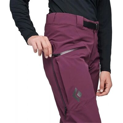 Black Diamond Kvinders Recon Stretch Skibukser - blackberry Black Diamond Kvinders Recon Stretch Skibukser - blackberry