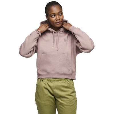 Black Diamond Violet Crop Sweat à Capuche - Hoodie - Publicité Black Diamond Violet Crop Sweat à Capuche - Hoodie - Publicité