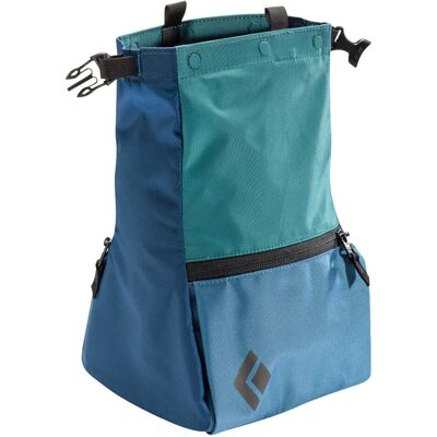 Black Diamond Mondo Chalk Pot - Blue - Chalk Bag Black Diamond Mondo Chalk Pot - Blue - Chalk Bag