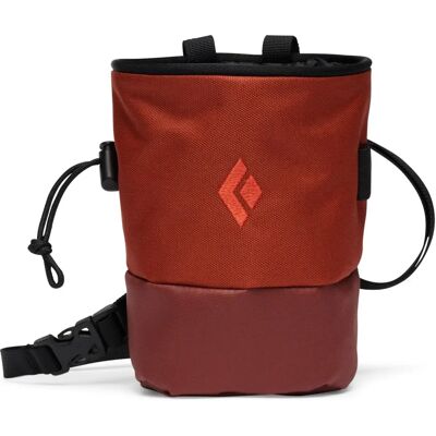 Black Diamond Mojo Zip Chalk Bag - Burnt Sienna - M/L Black Diamond Mojo Zip Chalk Bag - Burnt Sienna - M/L