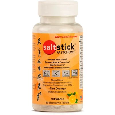Saltstick FastChews - Chewables à l'Orange - Compléments Nutritionnels - Publicité Saltstick FastChews - Chewables à l'Orange - Compléments Nutritionnels - Publicité