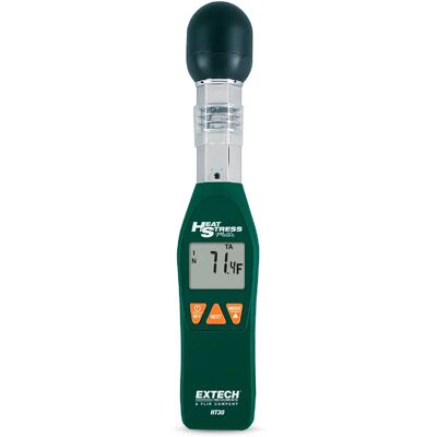 Extech HT30 Misuratore di temperatura WBGT - Verde - Compatto Extech HT30 Misuratore di temperatura WBGT - Verde - Compatto