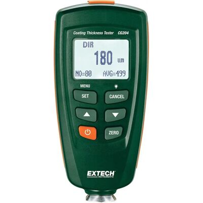 Extech CG204 Beschichtungsdickenmesser - 0-1250 μm - Automatische Erkennung Extech CG204 Beschichtungsdickenmesser - 0-1250 μm - Automatische Erkennung