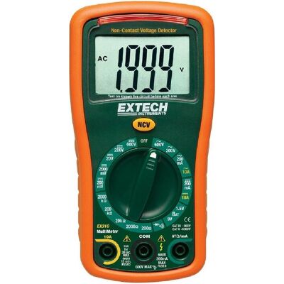 Extech EX310 Digital Multimeter - Non-Contact Voltage - CAT III 600V Extech EX310 Digital Multimeter - Non-Contact Voltage - CAT III 600V