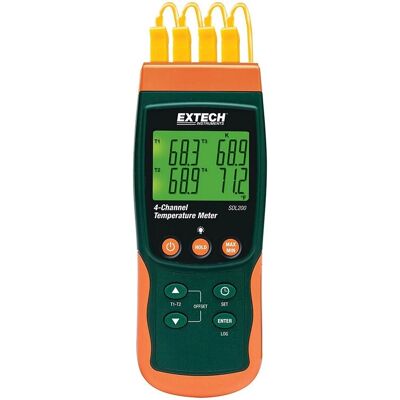 Extech SDL200 4-Kanal Thermometer Datenlogger - Temperaturbereich -199 bis +1700°C Extech SDL200 4-Kanal Thermometer Datenlogger - Temperaturbereich -199 bis +1700°C