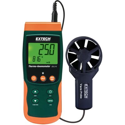 Extech SDL310 - Anemometer - Wind- en temperatuurmeting Extech SDL310 - Anemometer - Wind- en temperatuurmeting