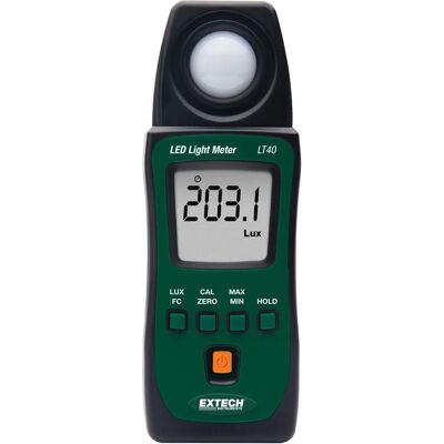 Luxmetro Extech LT40 - 400-400000 Lux - Display Digitale Luxmetro Extech LT40 - 400-400000 Lux - Display Digitale