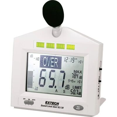 Extech SL130 Sound Level Monitor - Noise & Display Alarm Extech SL130 Sound Level Monitor - Noise & Display Alarm