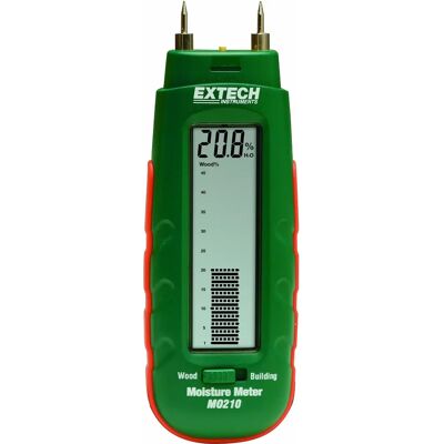 Extech MO210 Moisture Meter - Portable with LCD & Graph Extech MO210 Moisture Meter - Portable with LCD & Graph
