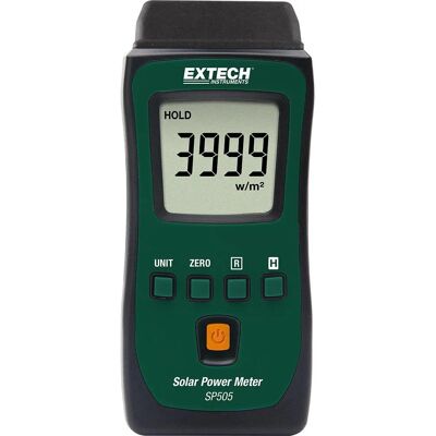 Extech SP505 Solenergi måler - Måler solstråling Extech SP505 Solenergi måler - Måler solstråling