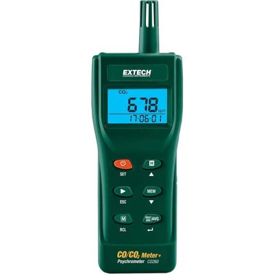 Extech CO260 Gassensor - Indendørs luftkvalitet Extech CO260 Gassensor - Indendørs luftkvalitet