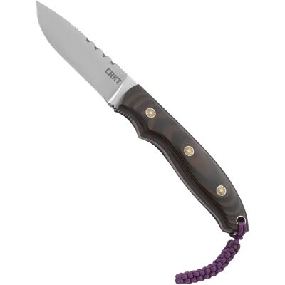 Faca Fixa CRKT Larry Fischer - Lâmina 7,6 cm - Cabo G10 - Sheath de Couro - Faca Fixa Faca Fixa CRKT Larry Fischer - Lâmina 7,6 cm - Cabo G10 - Sheath de Couro - Faca Fixa