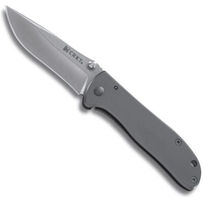 CRKT Drifter - Poignée en inox - 6450S - Couteau - Publicité CRKT Drifter - Poignée en inox - 6450S - Couteau - Publicité