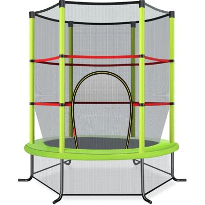 Costway - Ø140cm Gartentrampolin - 135 kg - Trampolín Costway - Ø140cm Gartentrampolin - 135 kg - Trampolín