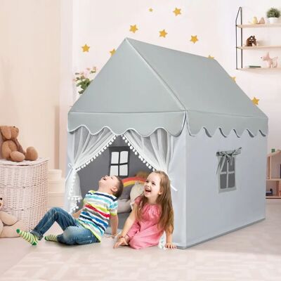COSTWAY - Wooden Playhouse - Legno - 120x105 cm - Playhouse COSTWAY - Wooden Playhouse - Legno - 120x105 cm - Playhouse