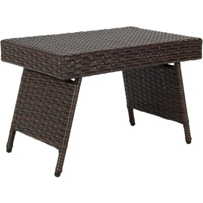 Mesa de Café de Jardín Costway - Mimbre Duradero, Plegable y Portátil Mesa de Café de Jardín Costway - Mimbre Duradero, Plegable y Portátil