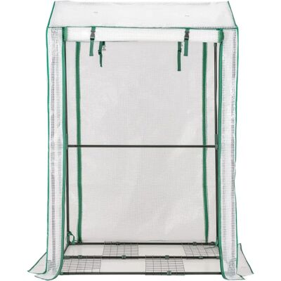 Costway - 100x81x150 cm - PE-Abdeckung - Gewächshaus Costway - 100x81x150 cm - PE-Abdeckung - Gewächshaus