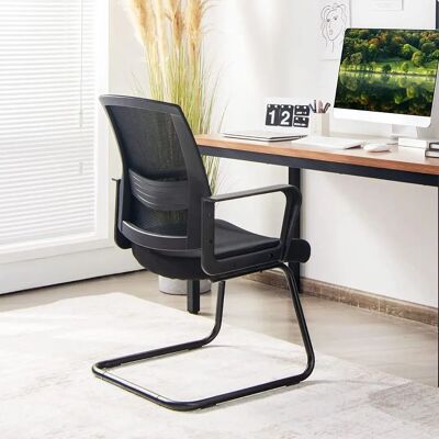 Costway Bureaustoel - Mesh Rugleuning - Ondersteunt 136kg - Modern Ontwerp Costway Bureaustoel - Mesh Rugleuning - Ondersteunt 136kg - Modern Ontwerp