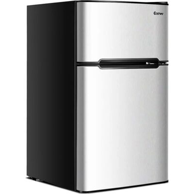 GOPLUS 90L Combo - 63L Réfrigérateur, 27L Congélateur - 0-10°C - Publicité GOPLUS 90L Combo - 63L Réfrigérateur, 27L Congélateur - 0-10°C - Publicité