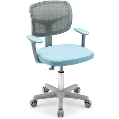 Costway - Silla de Escritorio para Niños - Altura Ajustable - Giro 360° - Silla de Escritorio Costway - Silla de Escritorio para Niños - Altura Ajustable - Giro 360° - Silla de Escritorio
