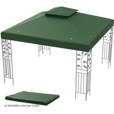 Costway 3m x 3m Ersatzdach für Pavillon - Wasserdicht Polyester Costway 3m x 3m Ersatzdach für Pavillon - Wasserdicht Polyester