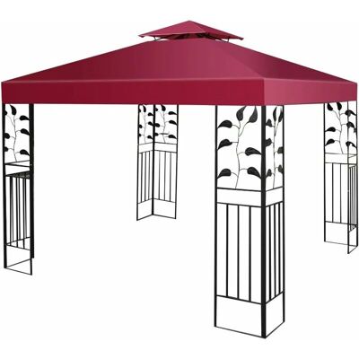Cubierta de Toldo para Toldo de 300x300 cm - Impermeable y Doble Capa Cubierta de Toldo para Toldo de 300x300 cm - Impermeable y Doble Capa
