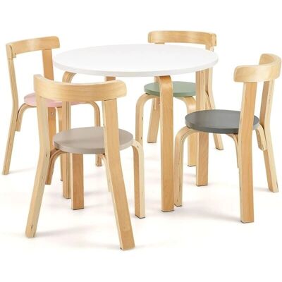 Set de Mesa y Sillas para Niños - Multicolor - Muebles Infantiles Set de Mesa y Sillas para Niños - Multicolor - Muebles Infantiles