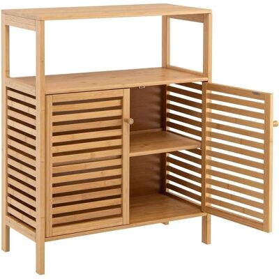 Costway - Bamboo Freestanding Cabinet - Szafka łazienkowa Costway - Bamboo Freestanding Cabinet - Szafka łazienkowa