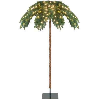 Costway - Palmier tropical de Noël - 180 cm - Décoration - Publicité Costway - Palmier tropical de Noël - 180 cm - Décoration - Publicité