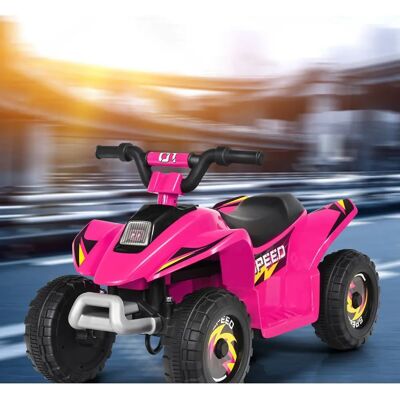 Costway - Mini Elektroquad - Roze - 2,8–4,6 km/h - Quad bike Costway - Mini Elektroquad - Roze - 2,8–4,6 km/h - Quad bike