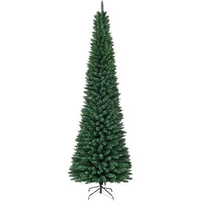 Costway Kerstboom 210 cm Slank PVC Groen Costway Kerstboom 210 cm Slank PVC Groen