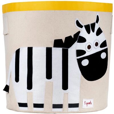 Scatola di contenimento 3 Sprouts - Motivo zebra - Multicolore Scatola di contenimento 3 Sprouts - Motivo zebra - Multicolore