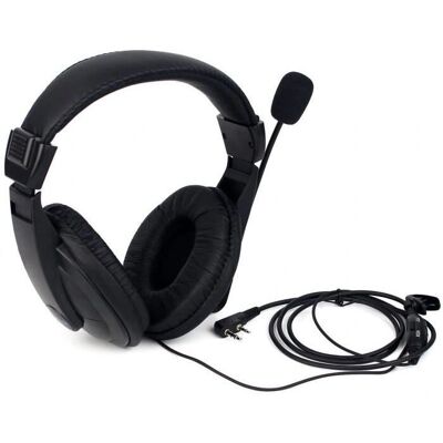 Casque pour talkie-walkie Retevis R114 - compatible RT24, RT27, RT22, RT21 - Publicité Casque pour talkie-walkie Retevis R114 - compatible RT24, RT27, RT22, RT21 - Publicité