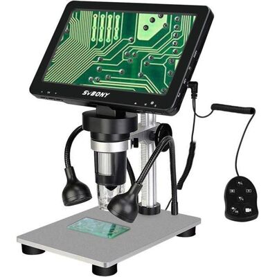 Microscope Numérique Svbony SV604 - 1080FHD - 1200x - Écran LCD 7 pouces - Publicité Microscope Numérique Svbony SV604 - 1080FHD - 1200x - Écran LCD 7 pouces - Publicité