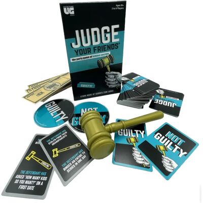 University Games UK Ltd Judge Your Friends Party Game - Fun Adult Game University Games UK Ltd Judge Your Friends Party Game - Fun Adult Game