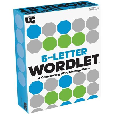 University Games 5-Letter Wordle - Word Puzzle Game University Games 5-Letter Wordle - Word Puzzle Game