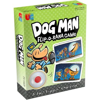 University Games Dog Man Flip-O-Rama Game - Card Game University Games Dog Man Flip-O-Rama Game - Card Game