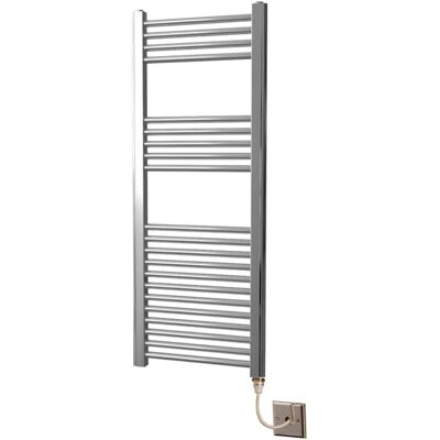 Greened House 600x1200 Chrome Flat Heated Towel Rail Greened House 600x1200 Chrome Flat Heated Towel Rail