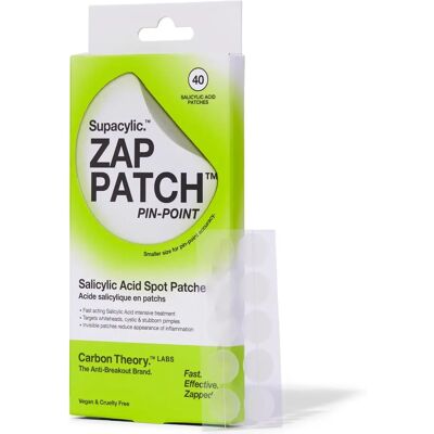 Rio Carbon Theory Zap Patch Pin Point - Plastry pentru acnee - 40 bucăți Rio Carbon Theory Zap Patch Pin Point - Plastry pentru acnee - 40 bucăți