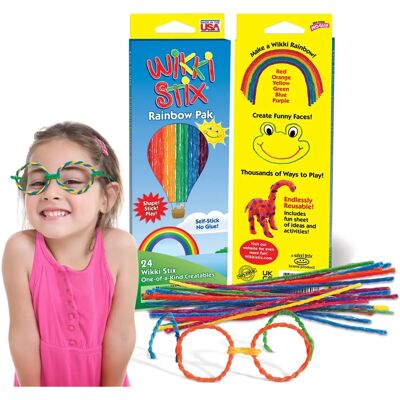 Brainbox Wikki Stix Rainbow Pack - Game Brainbox Wikki Stix Rainbow Pack - Game